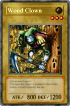Carta Wood Clown - Yu-Gi-Oh! Forbidden Memories