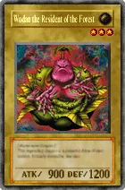 Carta Wodan the Resident of the Forest - Yu-Gi-Oh! Forbidden Memories