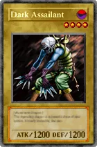 Carta Dark Assailant - Yu-Gi-Oh! Forbidden Memories