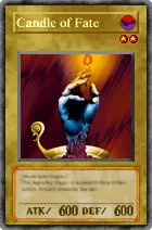 Carta Candle of Fate - Yu-Gi-Oh! Forbidden Memories