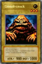 Carta Dissolverock - Yu-Gi-Oh! Forbidden Memories