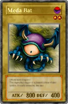 Carta Meda Bat - Yu-Gi-Oh! Forbidden Memories