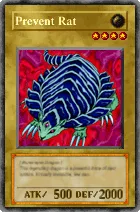 Carta Prevent Rat - Yu-Gi-Oh! Forbidden Memories