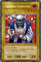 Carta Ancient Sorcerer - Yu-Gi-Oh! Forbidden Memories