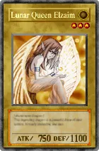 Carta Lunar Queen Elzaim - Yu-Gi-Oh! Forbidden Memories