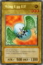 Carta Wing Egg Elf - Yu-Gi-Oh! Forbidden Memories