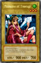 Carta Princess of Tsurugi - Yu-Gi-Oh! Forbidden Memories