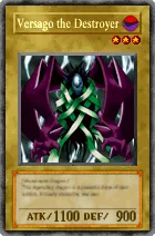 Carta Versago the Destroyer - Yu-Gi-Oh! Forbidden Memories