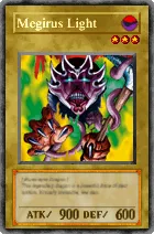Carta Megirus Light - Yu-Gi-Oh! Forbidden Memories