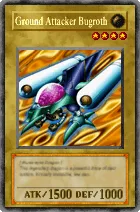 Carta Ground Attacker Bugroth - Yu-Gi-Oh! Forbidden Memories