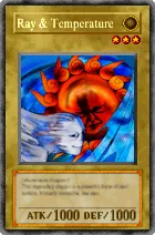 Carta Ray & Temperature - Yu-Gi-Oh! Forbidden Memories