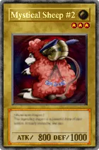 Carta Mystical Sheep #2 - Yu-Gi-Oh! Forbidden Memories