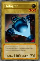 Carta Holograh - Yu-Gi-Oh! Forbidden Memories