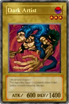 Carta Dark Artist - Yu-Gi-Oh! Forbidden Memories