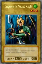 Carta Dragoness the Wicked Knight - Yu-Gi-Oh! Forbidden Memories