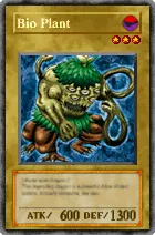Carta Bio Plant - Yu-Gi-Oh! Forbidden Memories