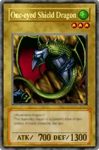 Carta One-eyed Shield Dragon - Yu-Gi-Oh! Forbidden Memories