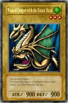 Carta Wicked Dragon with the Ersatz Head - Yu-Gi-Oh! Forbidden Memories