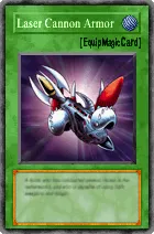 Carta Laser Cannon Armor - Yu-Gi-Oh! Forbidden Memories