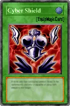 Carta Cyber Shield - Yu-Gi-Oh! Forbidden Memories