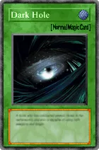Carta Dark Hole - Yu-Gi-Oh! Forbidden Memories