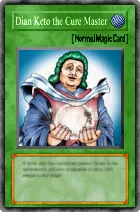 Carta Dian Keto the Cure Master - Yu-Gi-Oh! Forbidden Memories