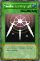 Carta Swords of Revealing Light - Yu-Gi-Oh! Forbidden Memories