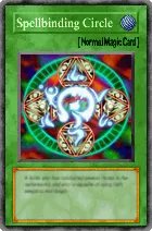 Carta Spellbinding Circle - Yu-Gi-Oh! Forbidden Memories