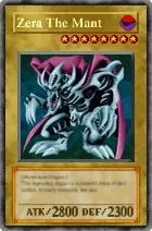 Zera The Mant - Yu-Gi-Oh! Forbidden Memories