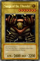 Carta Sanga of the Thunder - Yu-Gi-Oh! Forbidden Memories