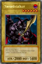 Carta Swordstalker - Yu-Gi-Oh! Forbidden Memories