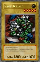 Carta Rude Kaiser - Yu-Gi-Oh! Forbidden Memories