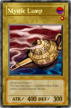 Carta Mystic Lamp - Yu-Gi-Oh! Forbidden Memories