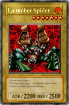 Carta Launcher Spider - Yu-Gi-Oh! Forbidden Memories