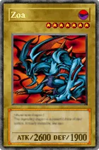 Carta Zoa - Yu-Gi-Oh! Forbidden Memories