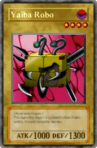 Carta Yaiba Robo - Yu-Gi-Oh! Forbidden Memories