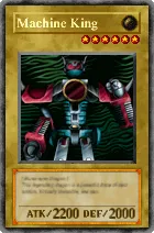 Carta Machine King - Yu-Gi-Oh! Forbidden Memories