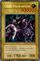Carta Giant Mech-soldier - Yu-Gi-Oh! Forbidden Memories