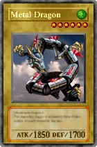 Carta Metal Dragon - Yu-Gi-Oh! Forbidden Memories