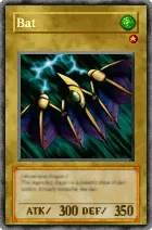 Carta Bat - Yu-Gi-Oh! Forbidden Memories