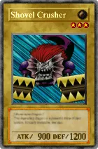 Carta Shovel Crusher - Yu-Gi-Oh! Forbidden Memories