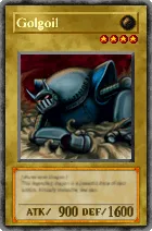 Carta Golgoil - Yu-Gi-Oh! Forbidden Memories