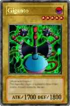 Carta Giganto - Yu-Gi-Oh! Forbidden Memories