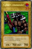 Carta Cyber Commander - Yu-Gi-Oh! Forbidden Memories
