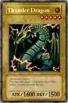 Thunder Dragon - Yu-Gi-Oh! Forbidden Memories