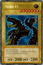 Carta Stone D. - Yu-Gi-Oh! Forbidden Memories