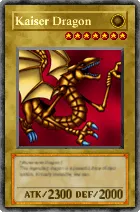 Carta Kaiser Dragon - Yu-Gi-Oh! Forbidden Memories