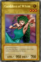 Carta Goddess of Whim - Yu-Gi-Oh! Forbidden Memories