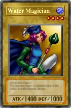Carta Water Magician - Yu-Gi-Oh! Forbidden Memories