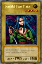 Carta Beautiful Beast Trainer - Yu-Gi-Oh! Forbidden Memories